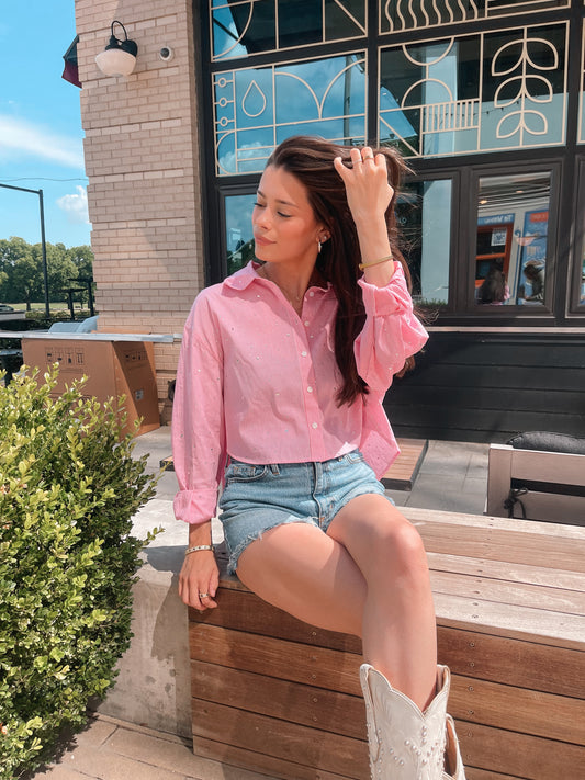 Rhinestone Top