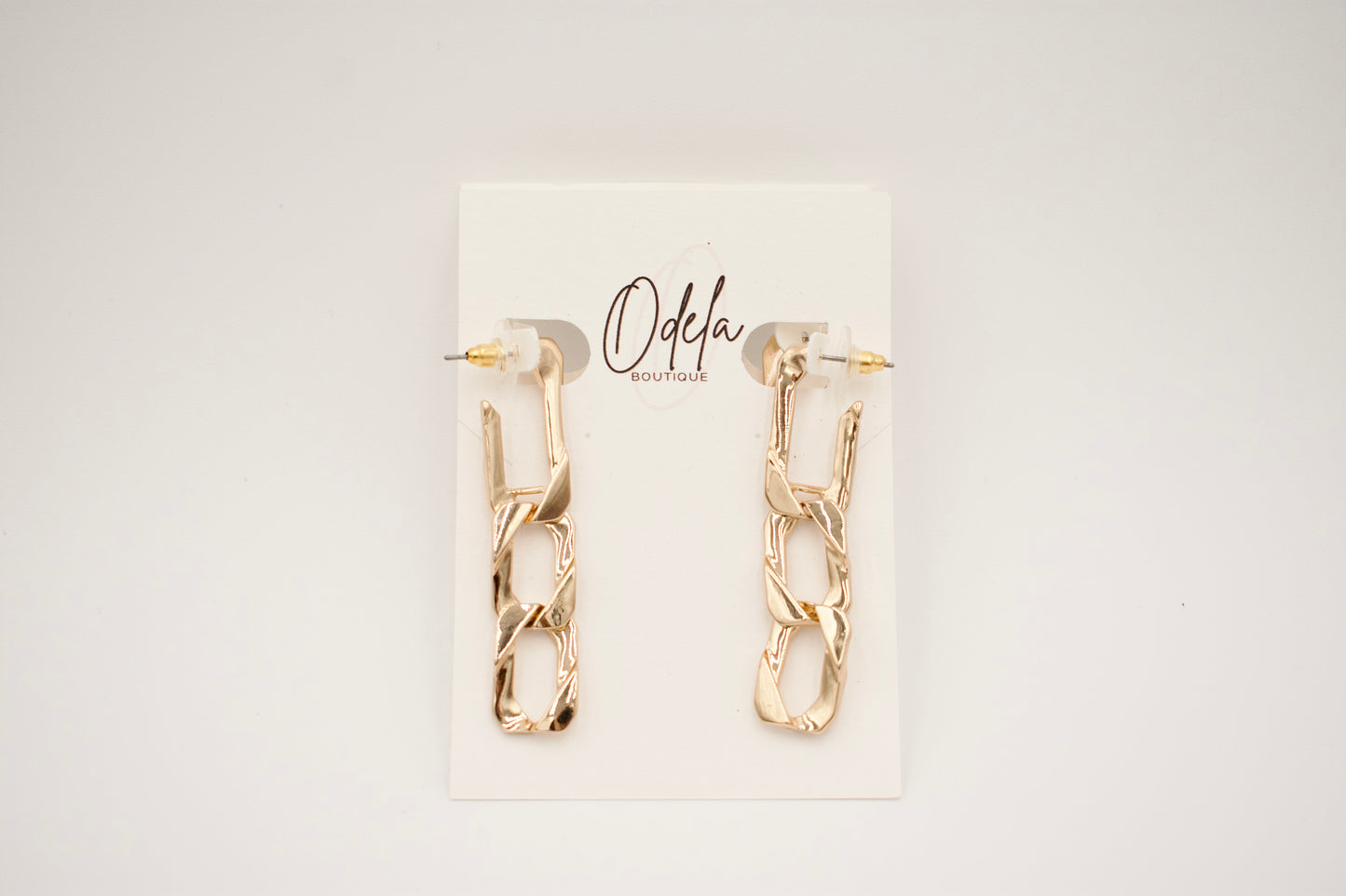 Gold Chain Earrings