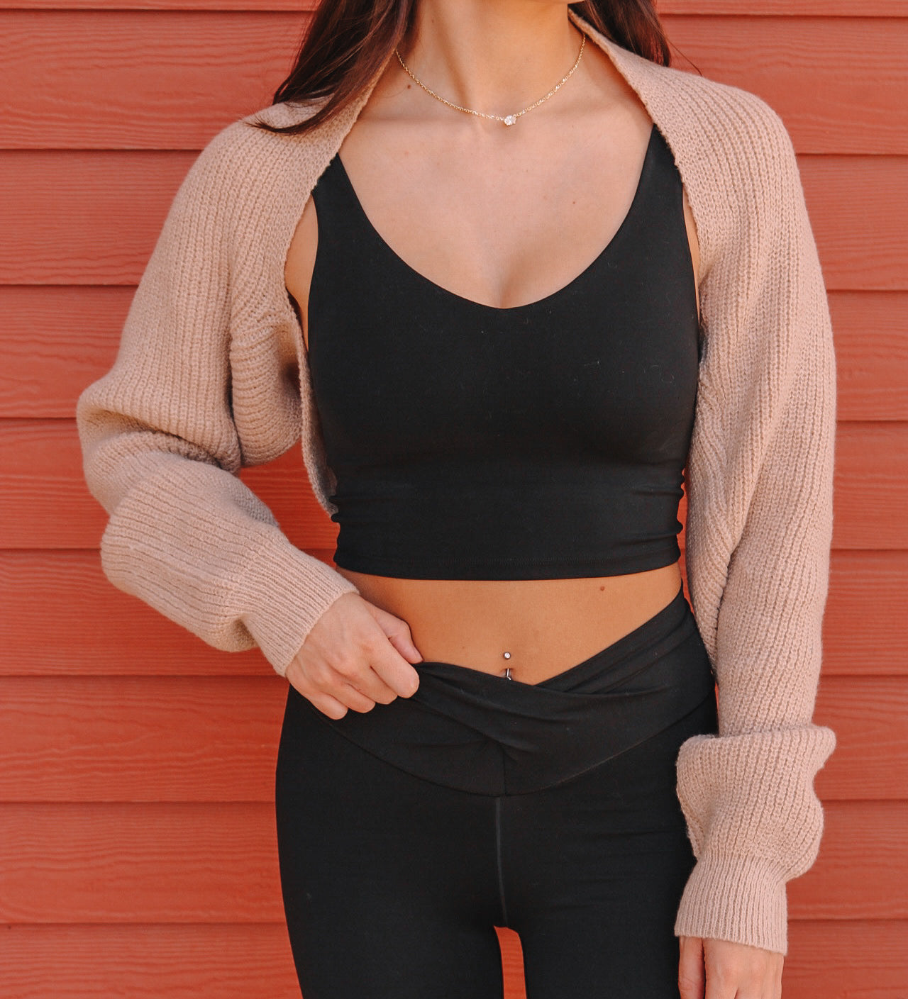 Knitted Shrug