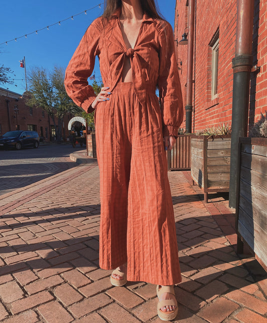 Brick Jumpsuit